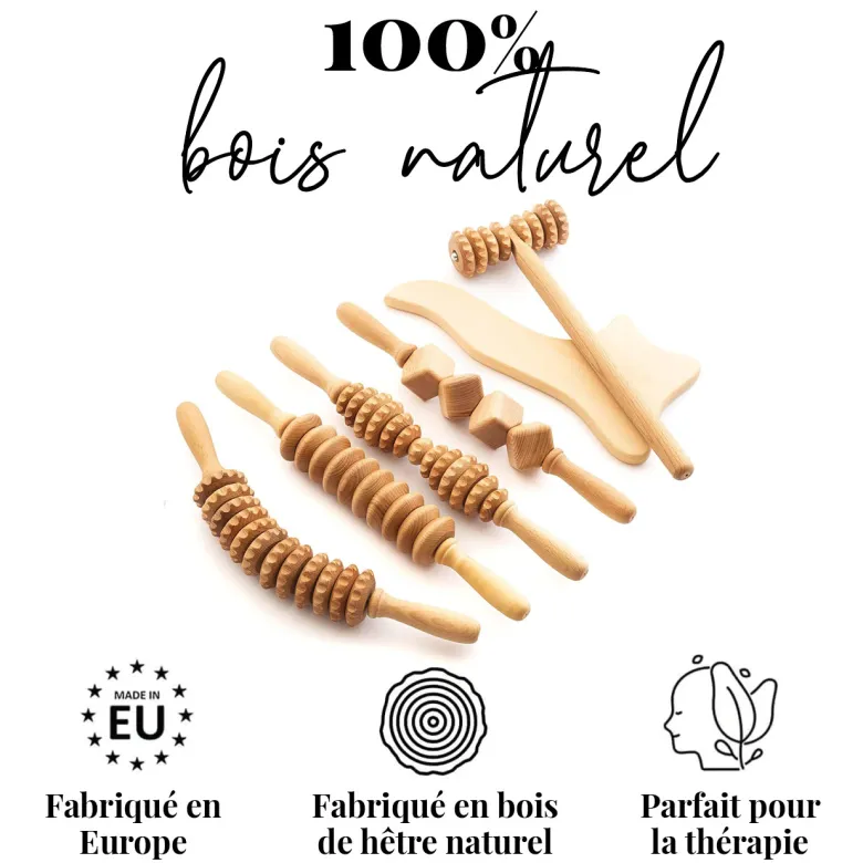 Kit de massage masseur madérotherapie