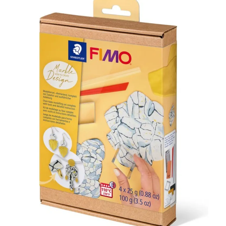 Kit de modelage fimo - marbre