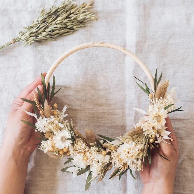 Kit diy couronne murale lombok