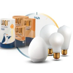 Kit laqi (3 ampoules) – éclairage circadien automatique pour mieux dormir