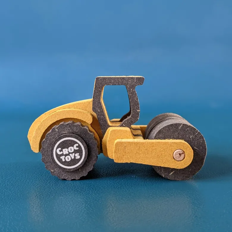 Kit rouleau compresseur en bois coloré