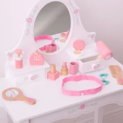 Kit vanité en bois pour enfants