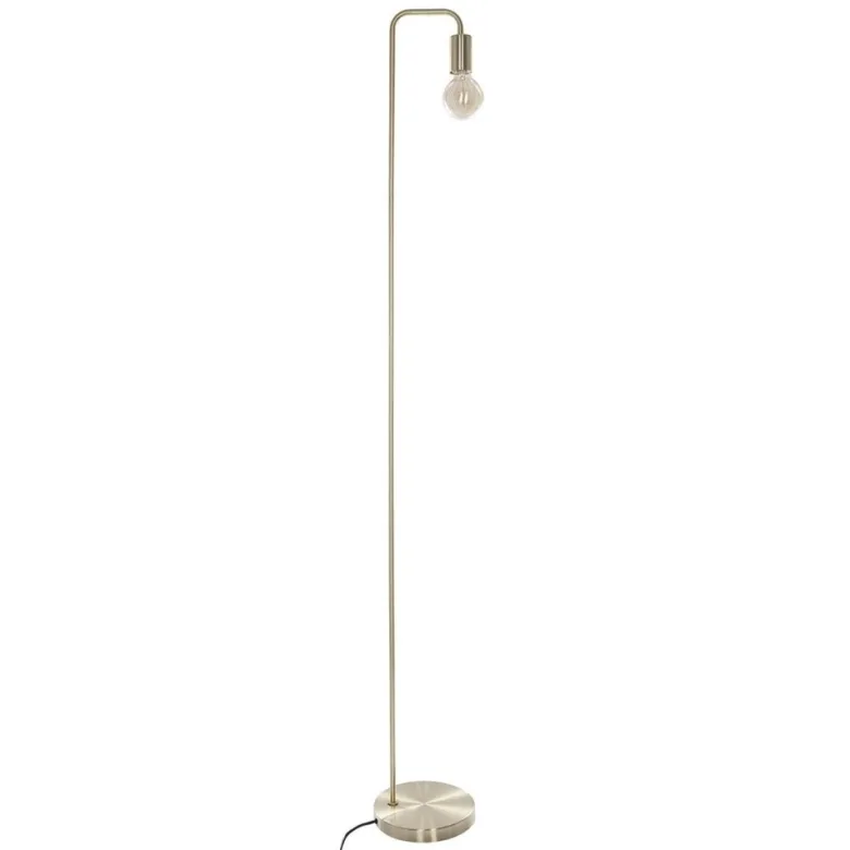 Lampadaire droit keli doré h150