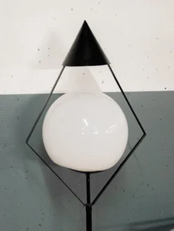 Lampadaire à globe en métal n°273
