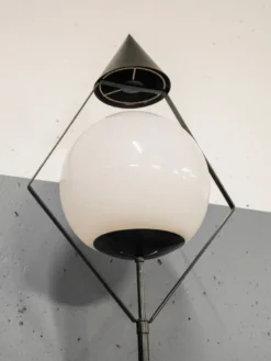 Lampadaire à globe en métal n°273