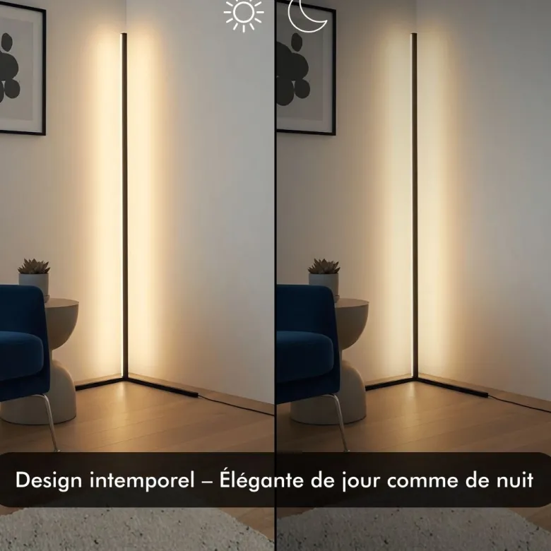 Lampadaire led - inoleds - corner blanc - dimmable