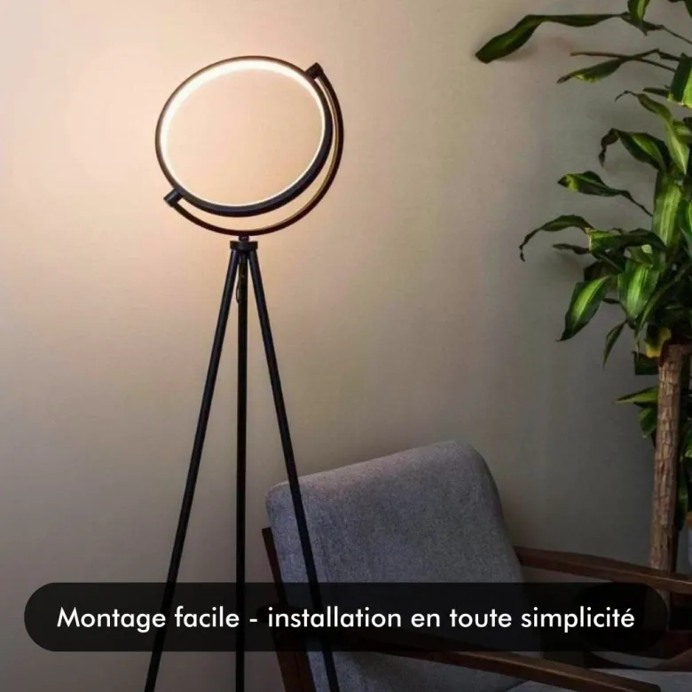 Lampadaire led - inoleds - croissant de lune
