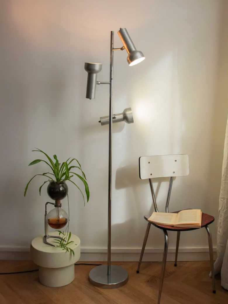 Lampadaire modulable en métal n°215