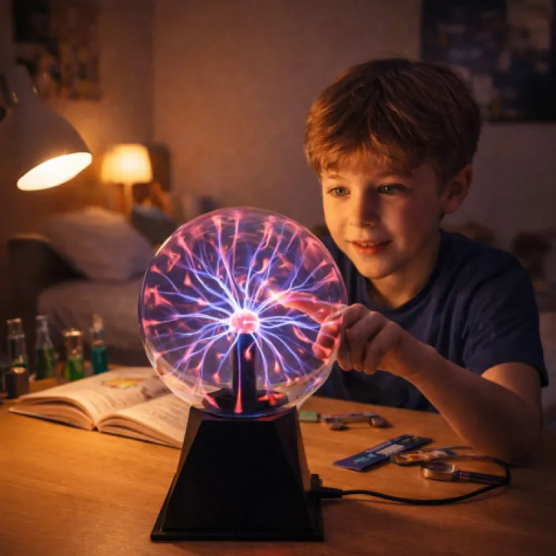 Lampe boule plasma xxl diam 20cm