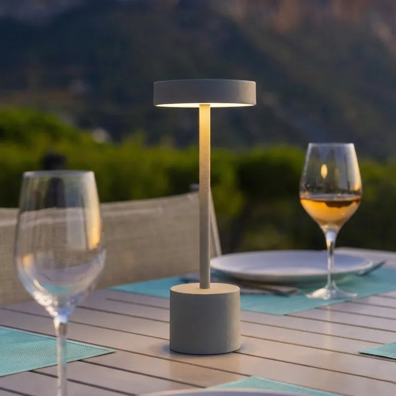 Lampe de table sans fil roby h30cm