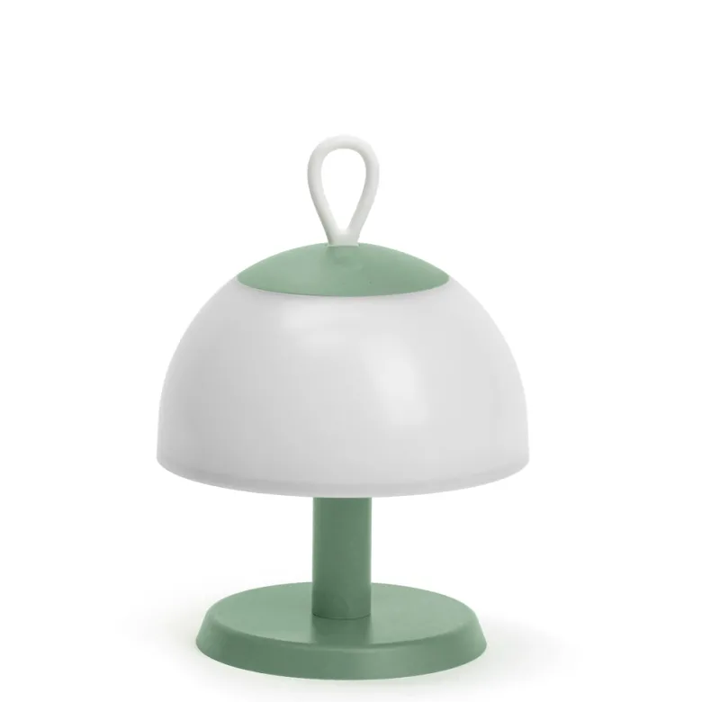 Lampe Joti nomade et rechargeable à poser ou à suspendre Vert