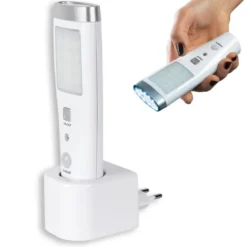 Lampe led détecteur de mouvement rechargeable 15 led