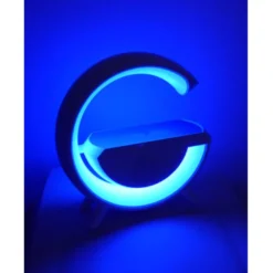 Lampe led station de charge et enceinte