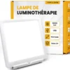 Lampe luminothérapie 10000 lux usb