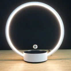 Lampe à lévitation design circlo blanc