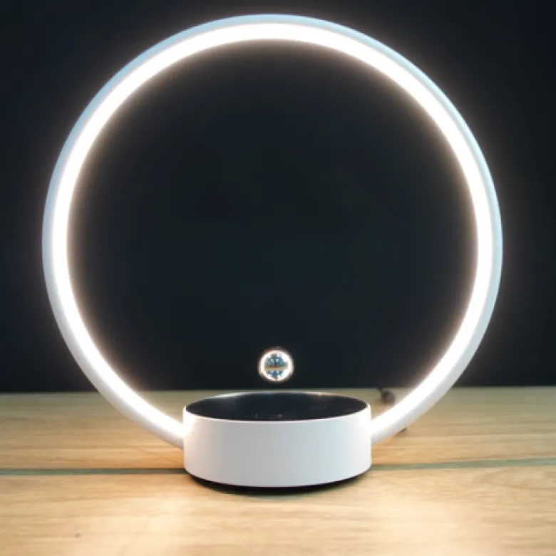 Lampe à lévitation design circlo blanc