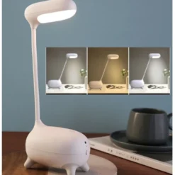 Lampe à poser blanche animalampe
