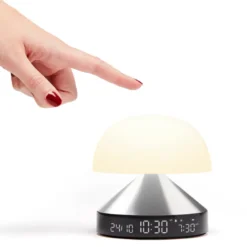 Lampe réveil simulateur d'aube Lexon Gris