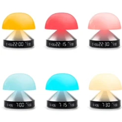 Lampe réveil simulateur d'aube Lexon Gris