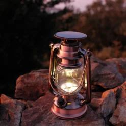 Lampe tempête solaire/USB