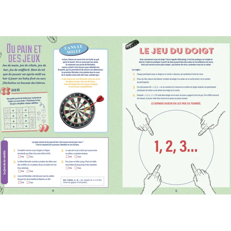 Le cahier de vacances de l'Apéro pour adultes