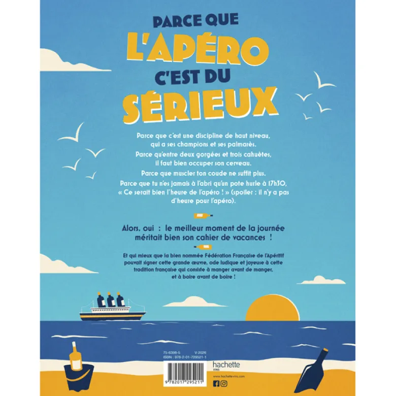 Le cahier de vacances de l'Apéro pour adultes