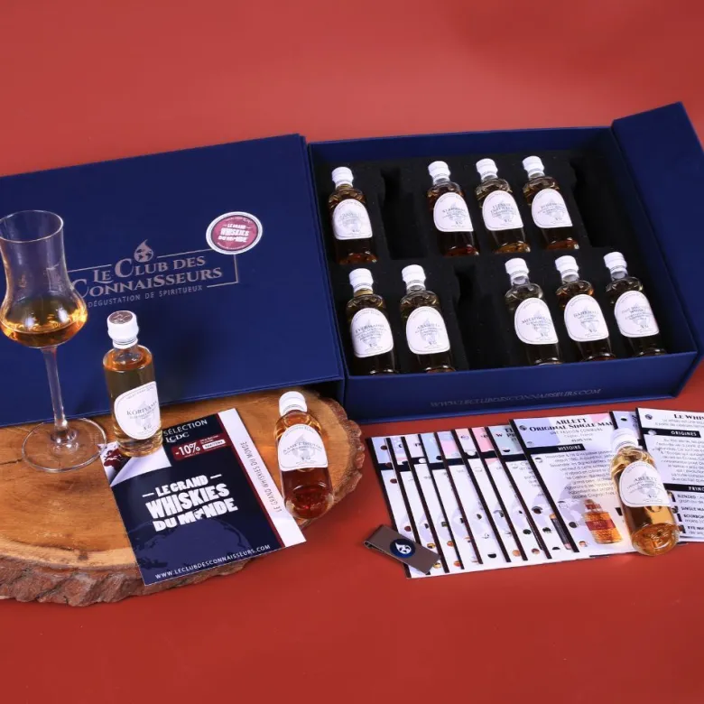 Le grand coffret whiskys du monde