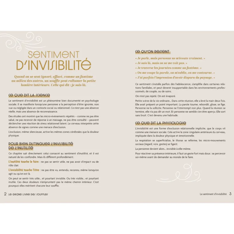 Le grand livre des souffles