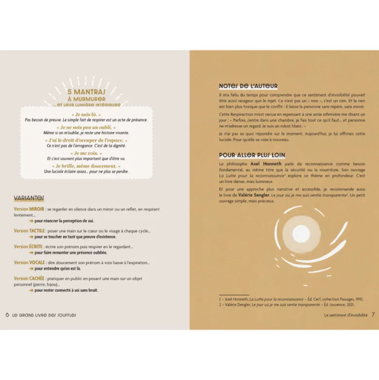 Le grand livre des souffles