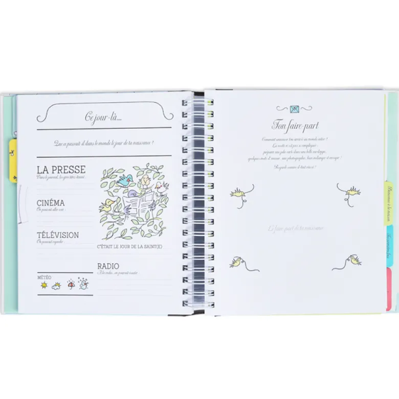Le journal de mon bébé