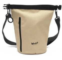 Le sac à nourriture 3-en-1 étanche : 2 gamelles et porte-clés en silicone