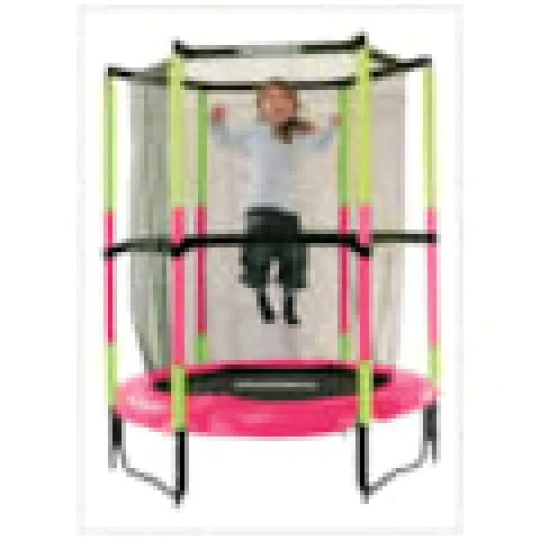 Le trampoline joey jump 3.0 rose de 140