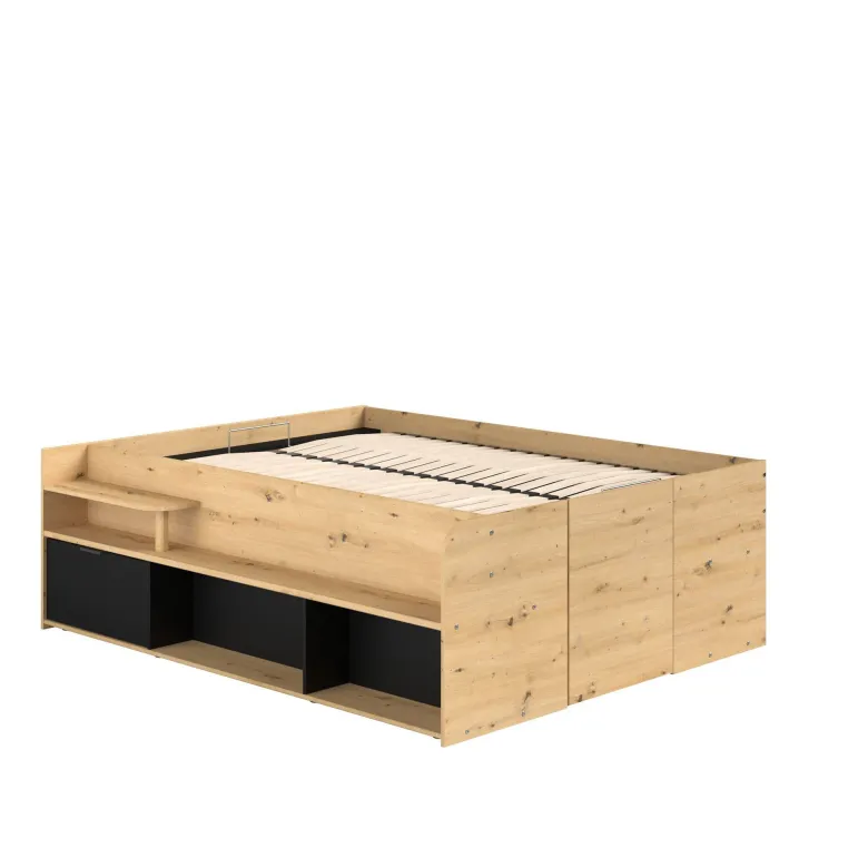 Lit coffre paco 140 x 190 200 cm