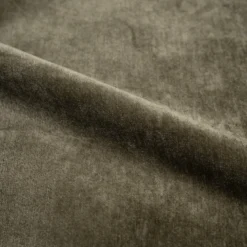 Lit coffre 160x200 cm en tissu vert olive déhoussable - safia