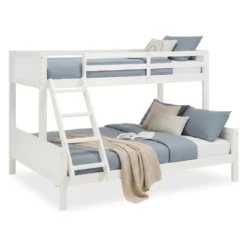 Lits superposes 90x200 et140x200 blanc