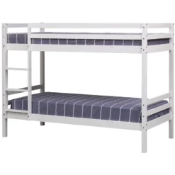 Lits superposés pour enfants 190x90cm blanc ambre