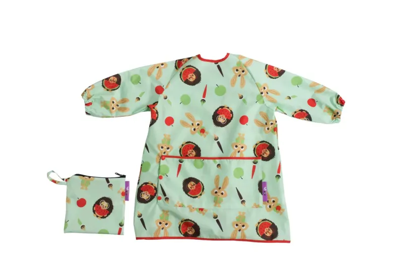 Long tablier tidy tot - pistache