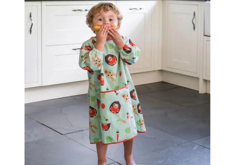 Long tablier tidy tot - pistache
