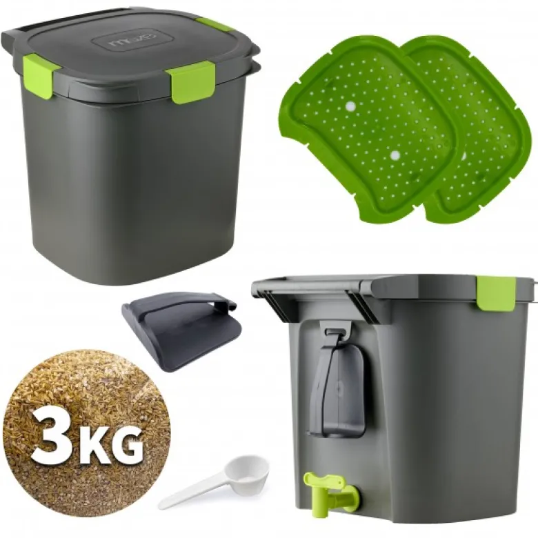 Lot de 2 bokashi 14 litres - Kit complet