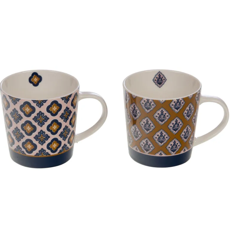 Lot de 2 mugs laure 45 cl