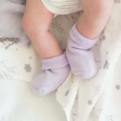 Lot de 3 paires de chaussettes bébé rose