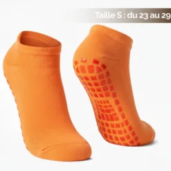 Lot de 2 paires de chaussettes - enfant s Orange