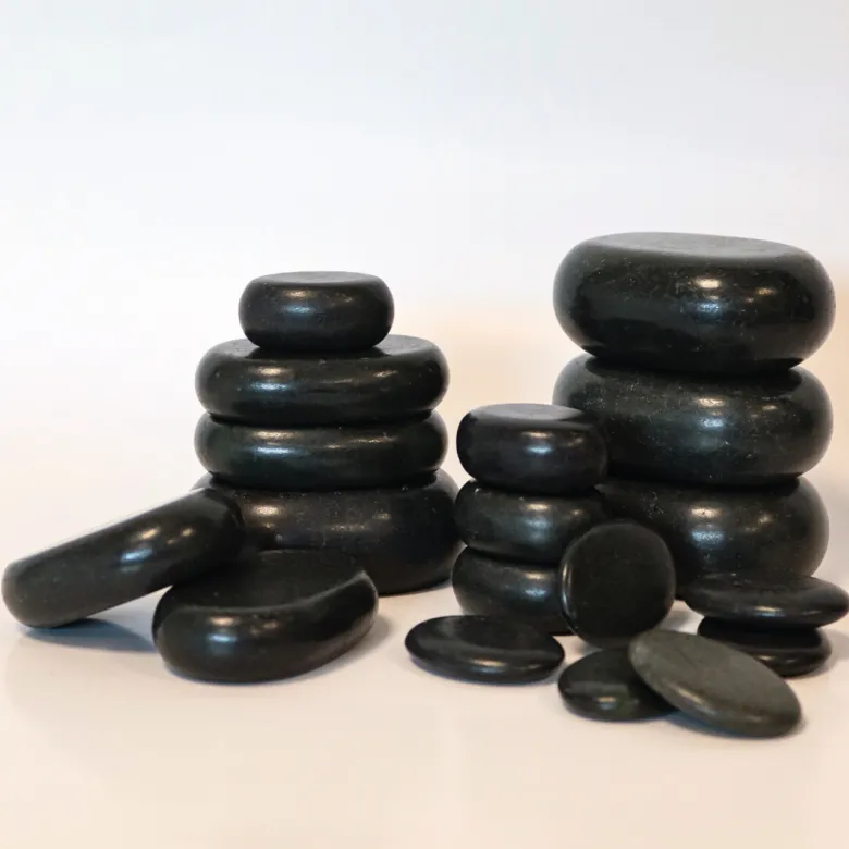 Lot de 20 pierres chaudes