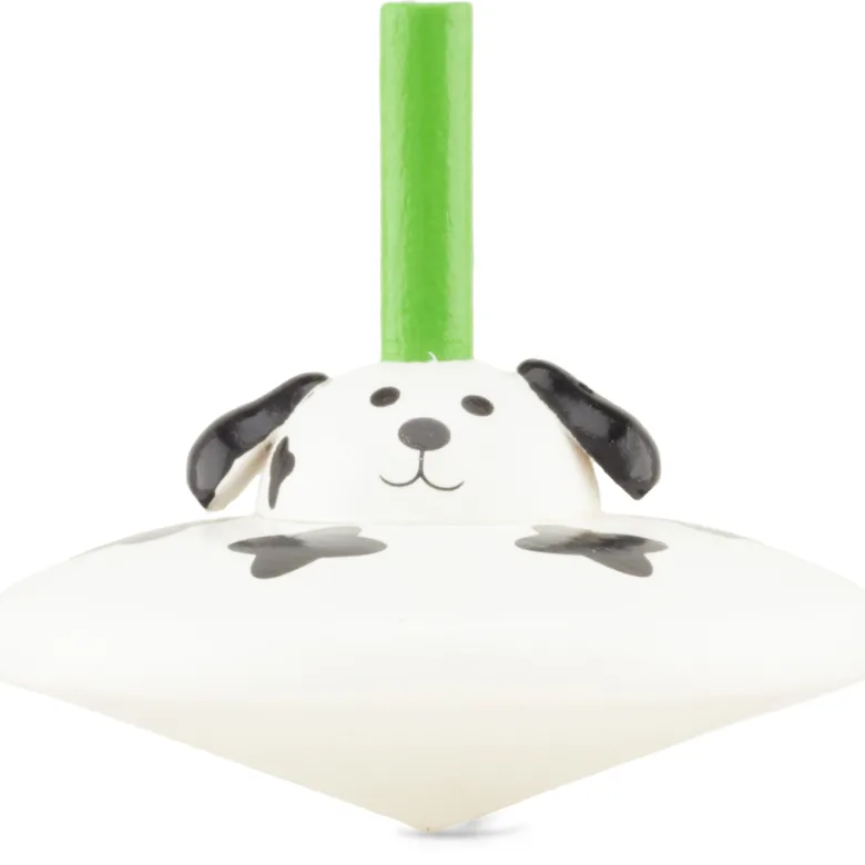 Lot de 6 toupies animaux