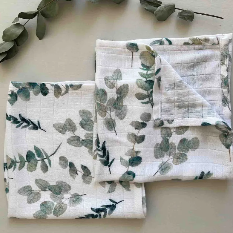 Lot 2 langes viscose bambou eucalyptus