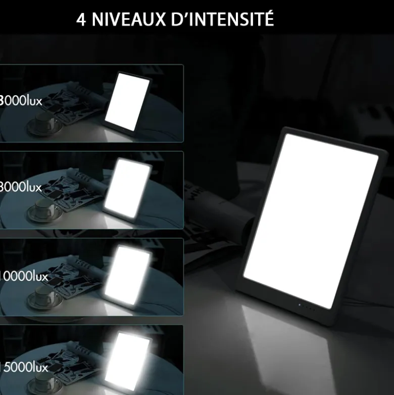 Luminette 3 et lampe 15000 lux