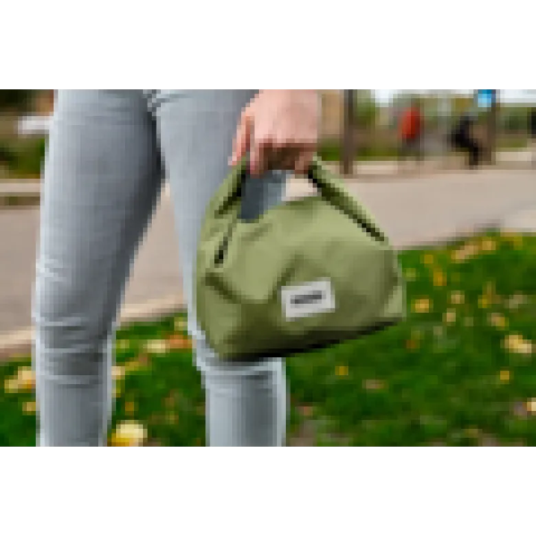 Lunch bag isotherme- olive-6,7l-étanche-eco-responsable