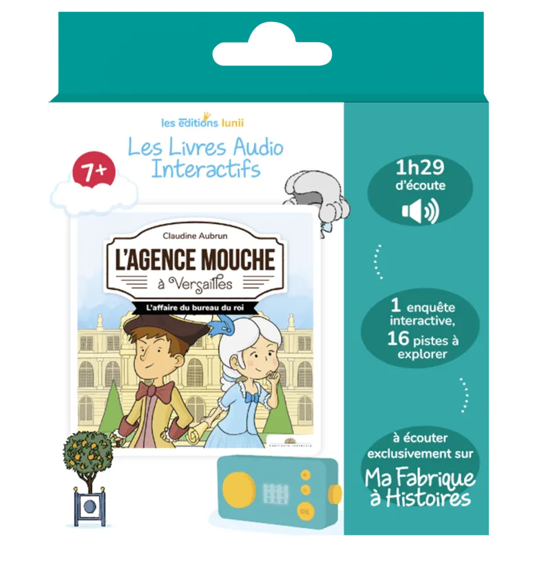 Lunii - coffret l'agence mouche à