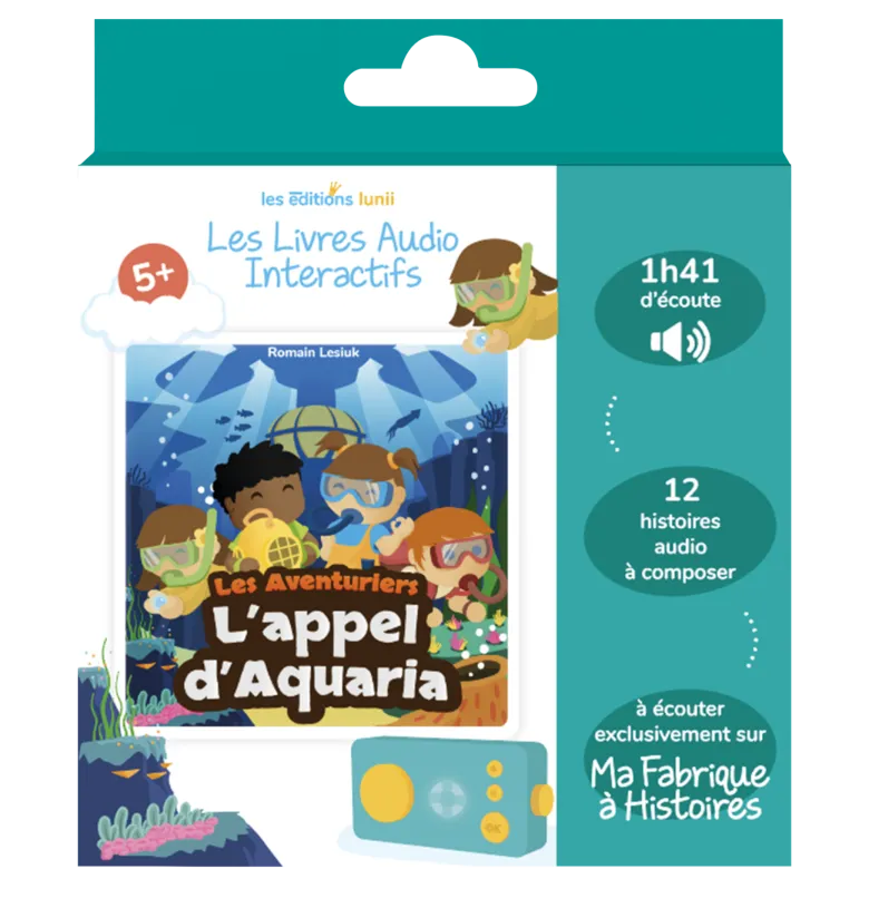 Lunii - coffret l'appel d'aquaria -