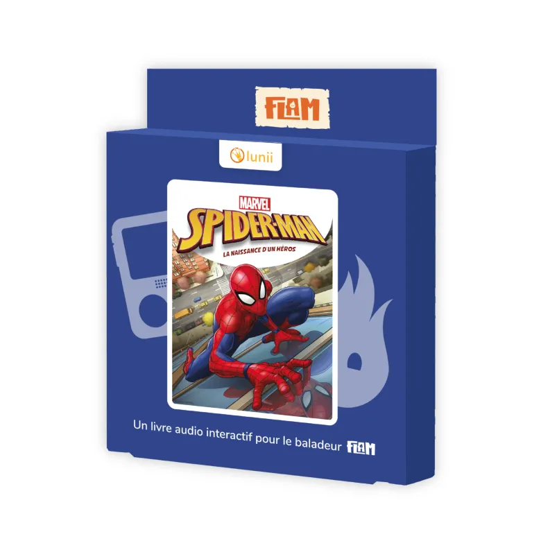 Lunii - coffret spiderman de marvel -